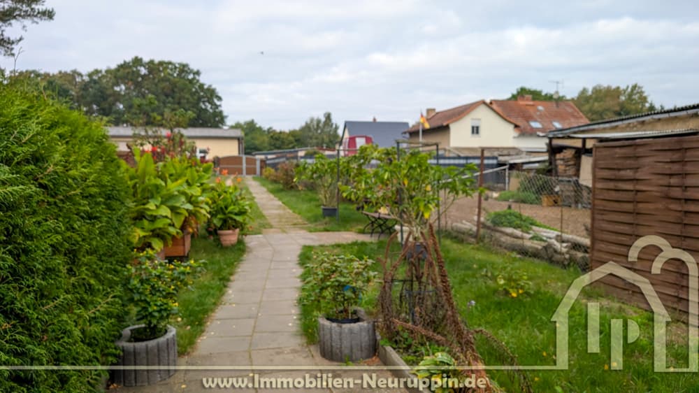 Blick zur Straße