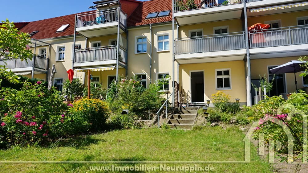 Blick zum Haus